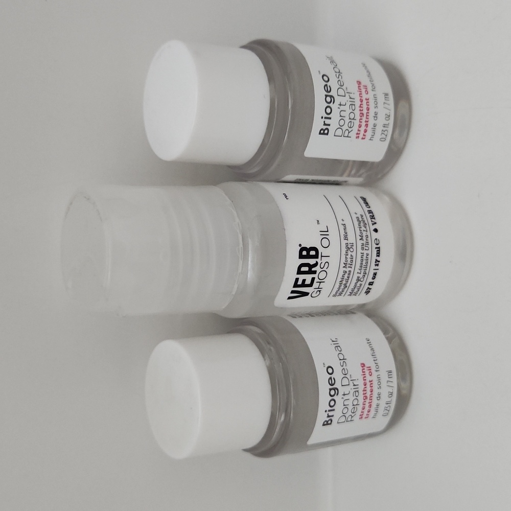 New Briogeo & Verb Ghost Hair Oil Bundle